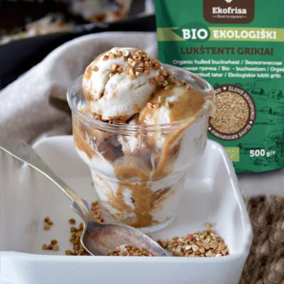 Ekologiški lukštenti (žali) grikiai