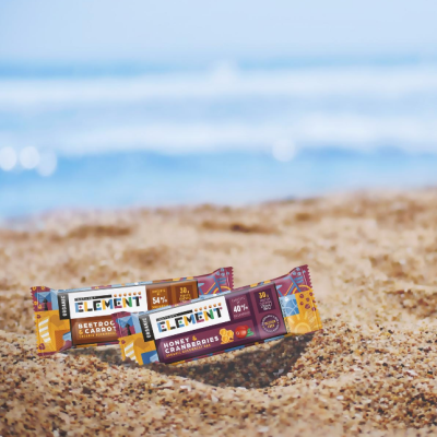 Ekologiškas grikių batonėlis su medumi ir spanguolėmis