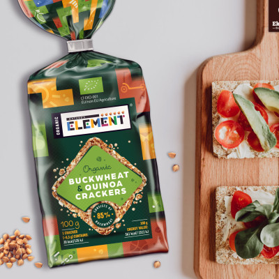 Ekologiški grikių ir bolivinės balandos trapučiai