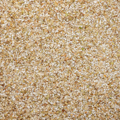 Ekologiški skaldyti neskrudinti grikiai