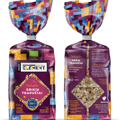 Ekologiški grikių trapučiai